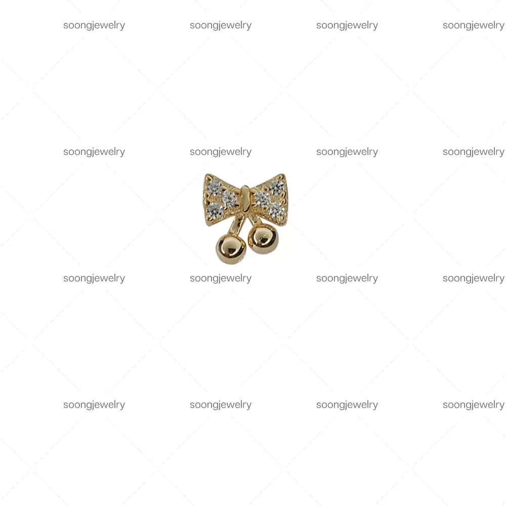 Brogan-style stud earrings - Customizable
