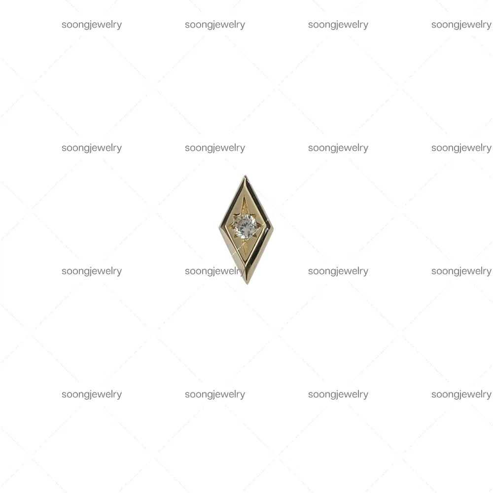 Rhombus Geometric Series Earrings - Customizable