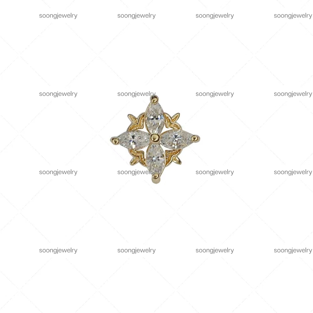 Japanese-style agete pattern lace pattern series earrings - customizable