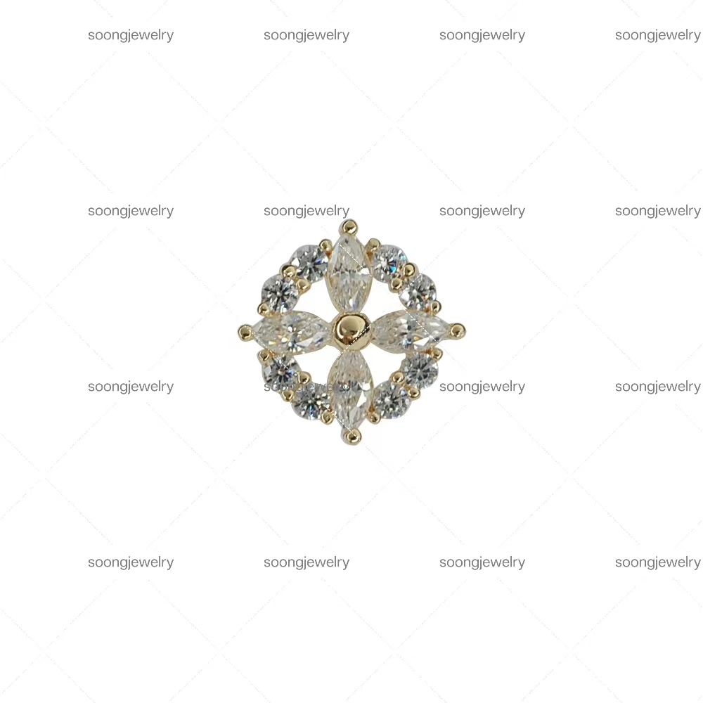Japanese-style agete pattern lace pattern series earrings - customizable