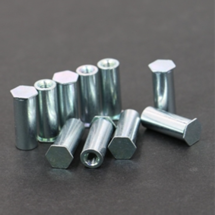 Pressed-in stud nut
