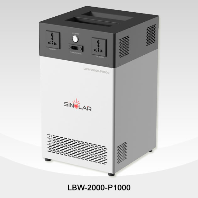 Sinolar 2000 Solar Generator All in One with 1000W Inverter, 2000Wh Lithium Battery  for Home Backup & Outdoor 2 Years warranty