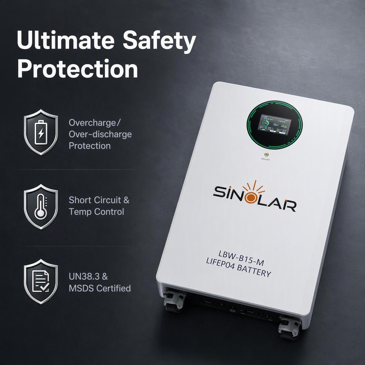 15KWH Lithium Battery LBW-B15-M